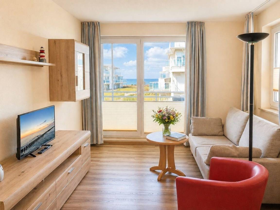 39 m&sup2; Ferienwohnung 1 Schlafzimmer 4 G&auml;ste