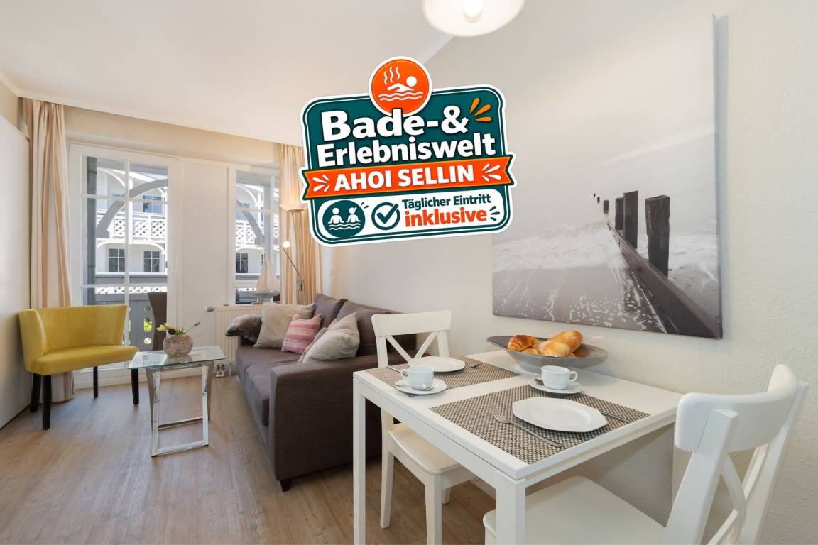 32 m&sup2; Ferienwohnung 1 Schlafzimmer 4 G&auml;ste