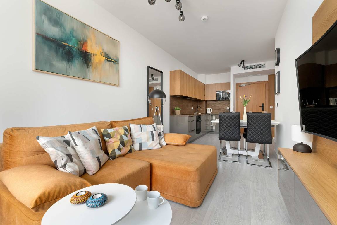 36 M² Appartement ∙ 1 Slaapkamer ∙ 4 Gasten - Mielno