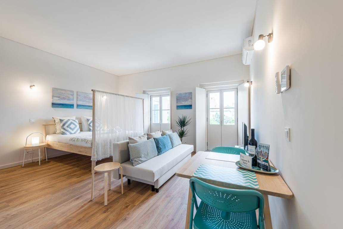 28 M² Apartamento ∙ 1 Quarto ∙ 4 Hóspedes - Pedrouços