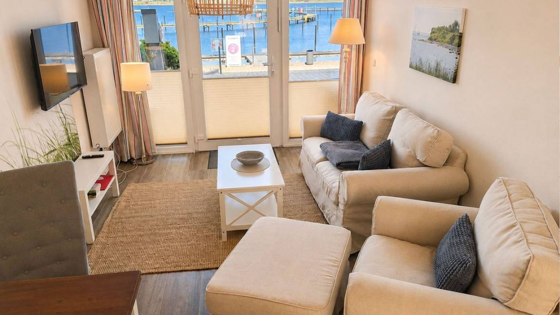 44 M² Ferienwohnung ∙ 1 Schlafzimmer ∙ 2 Gäste - Fehmarn