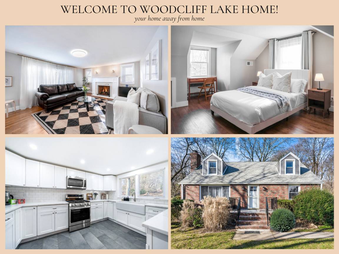 158 M² House ∙ 4 Bedrooms ∙ 10 Guests - New Jersey