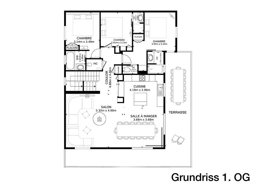 285 m² Ferienhaus ∙ 6 Schlafzimmer ∙ 14 Gäste – Bild 24