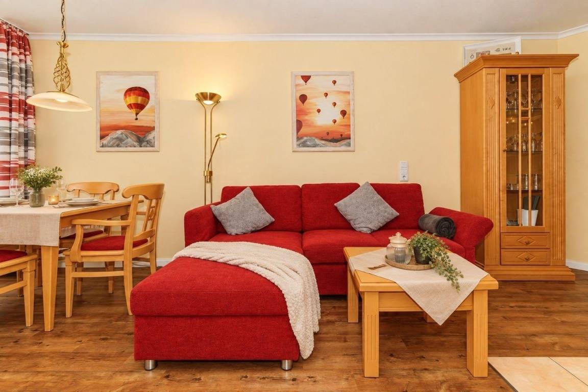 43 m&sup2; Ferienwohnung 1 Schlafzimmer 4 G&auml;ste
