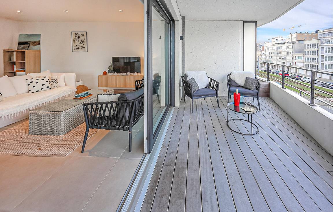 125 M² Ferienwohnung ∙ 2 Schlafzimmer ∙ 6 Gäste - Ostende