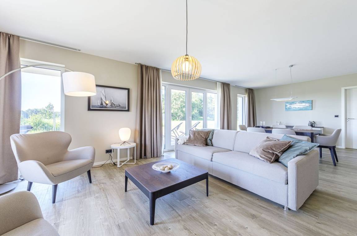 104 M² Ferienwohnung ∙ 2 Schlafzimmer ∙ 6 Gäste - Wustrow