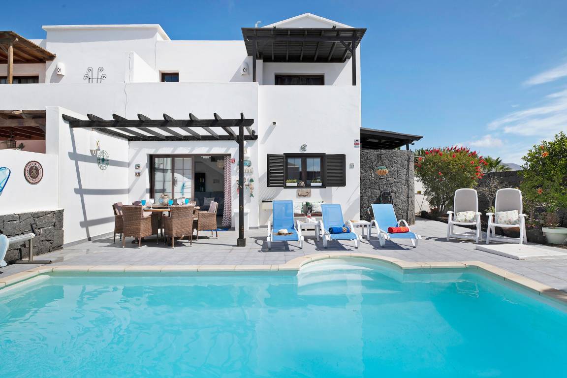 180 M² Villa ∙ 3 Chambres ∙ 6 Personnes - Playa Blanca