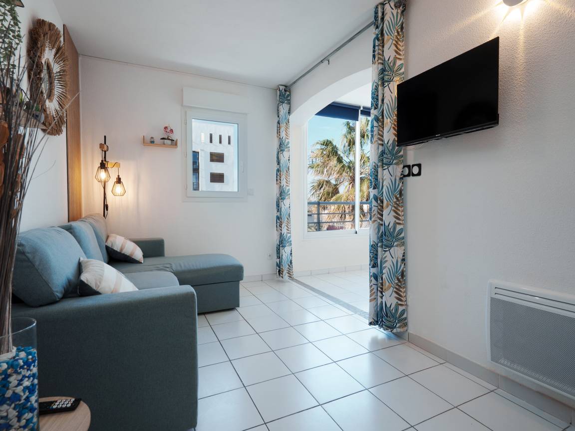 38 M² Appartement ∙ 1 Slaapkamer ∙ 5 Gasten - Agde