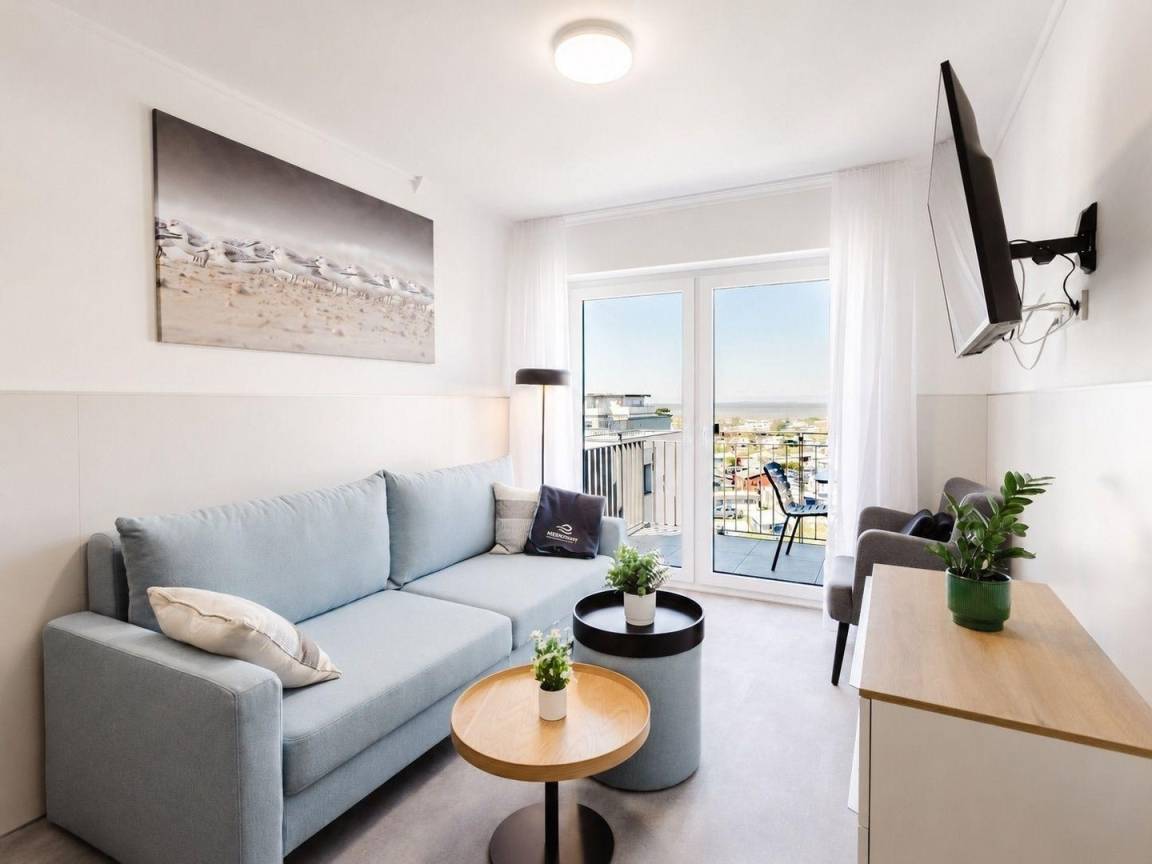 60 m&sup2; Ferienwohnung 2 Schlafzimmer 6 G&auml;ste