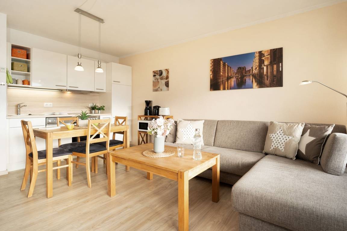 49 m² Ferienwohnung ∙ 1 Schlafzimmer ∙ 2 Gäste – Bild 5
