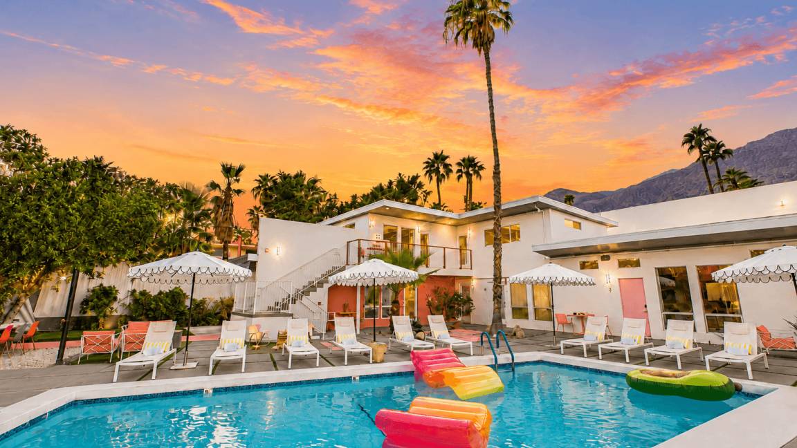 37 M² Hôtel ∙ 1 Chambre ∙ 4 Personnes - Palm Springs, CA