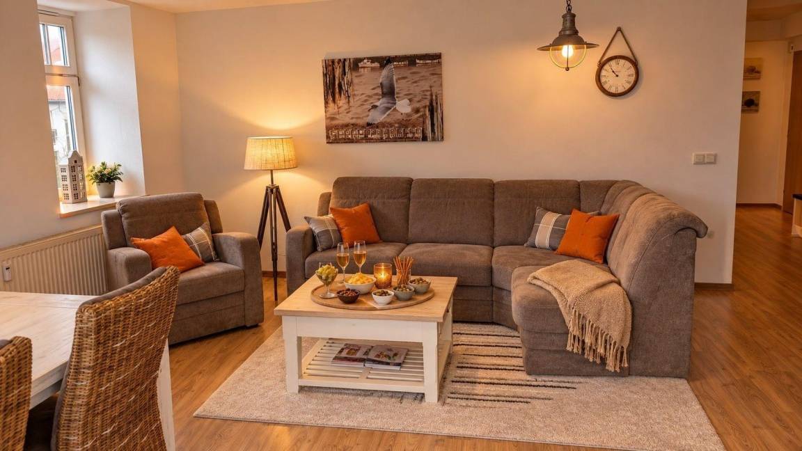 55 m&sup2; Ferienwohnung 1 Schlafzimmer 4 G&auml;ste