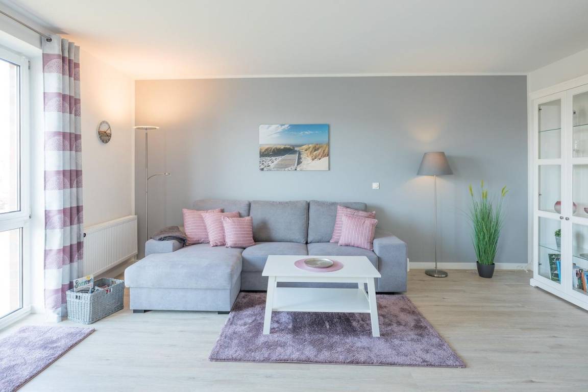 60 M² Ferienwohnung ∙ 1 Schlafzimmer ∙ 2 Gäste - Husum