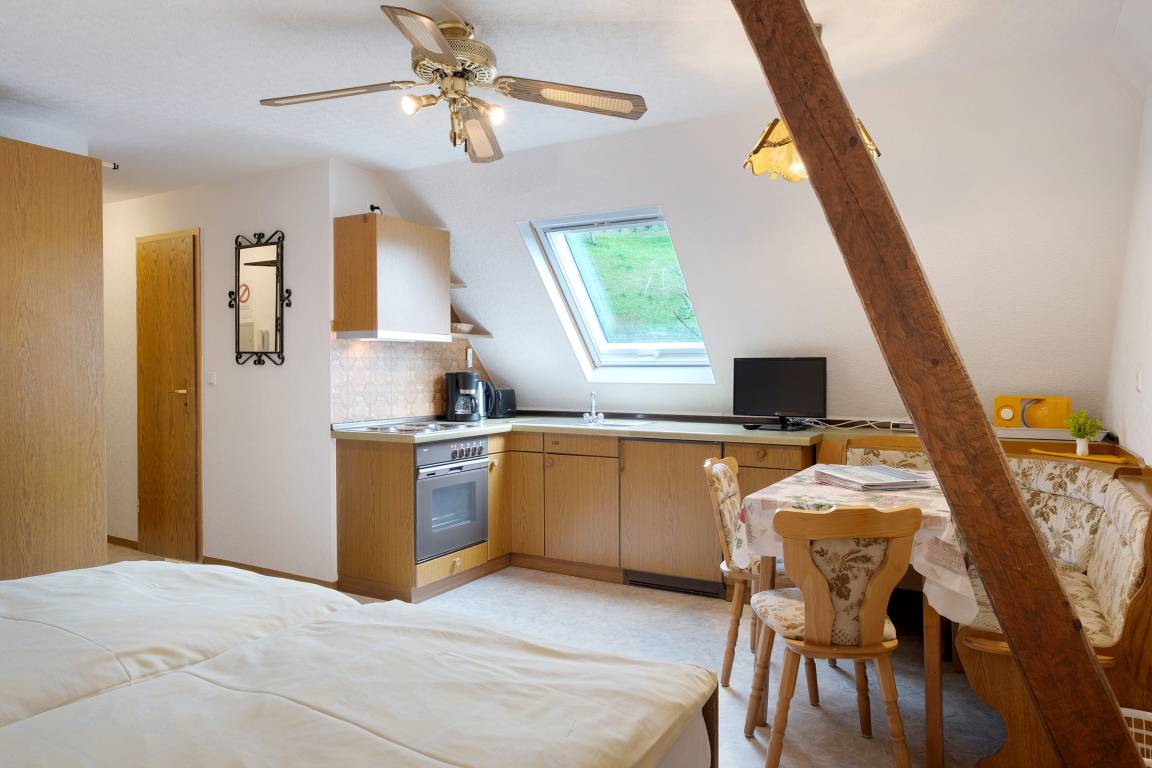 20 M² Ferienwohnung ∙ 1 Schlafzimmer ∙ 2 Gäste - Oberharmersbach