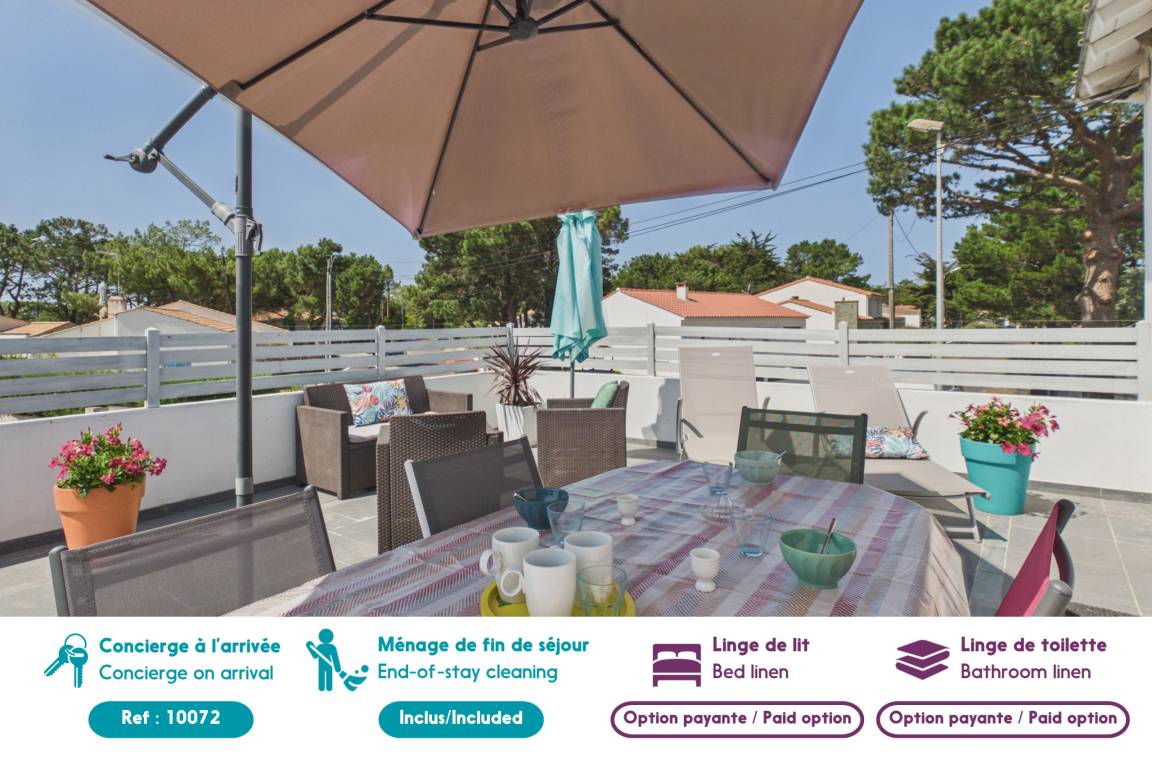 80 M² Ferienhaus ∙ 3 Schlafzimmer ∙ 6 Gäste - Bretignolles-sur-Mer