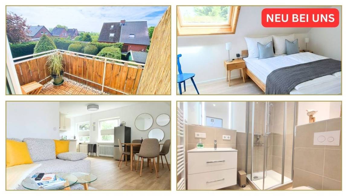 42 M² Appartamento Vacanza ∙ 1 Camera Da Letto ∙ 2 Ospiti - Amrum