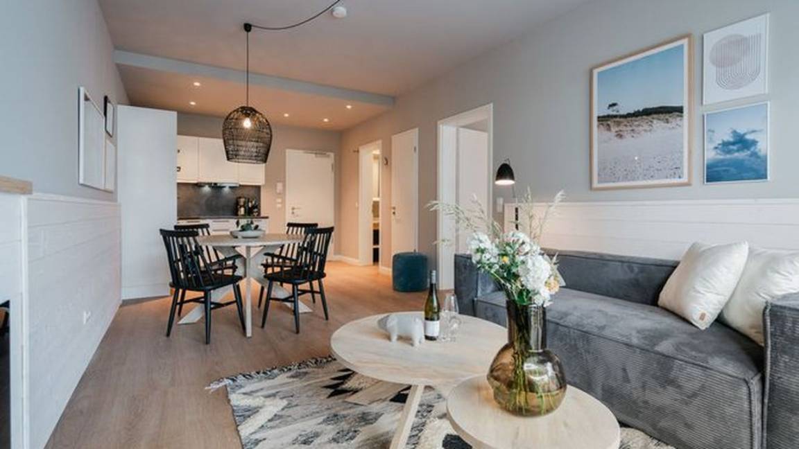 53 M² Ferienwohnung ∙ 1 Schlafzimmer ∙ 2 Gäste - Heringsdorf