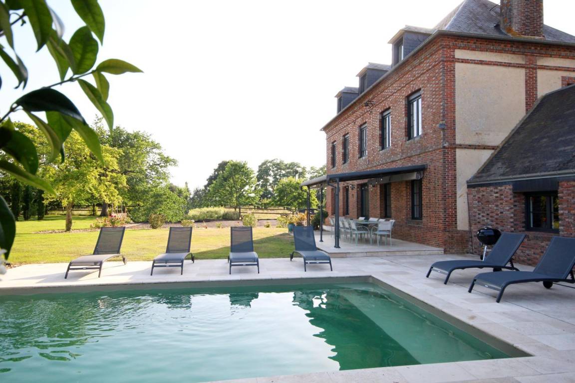 222 M² Gîte ∙ 5 Bedrooms ∙ 12 Guests - Normandy