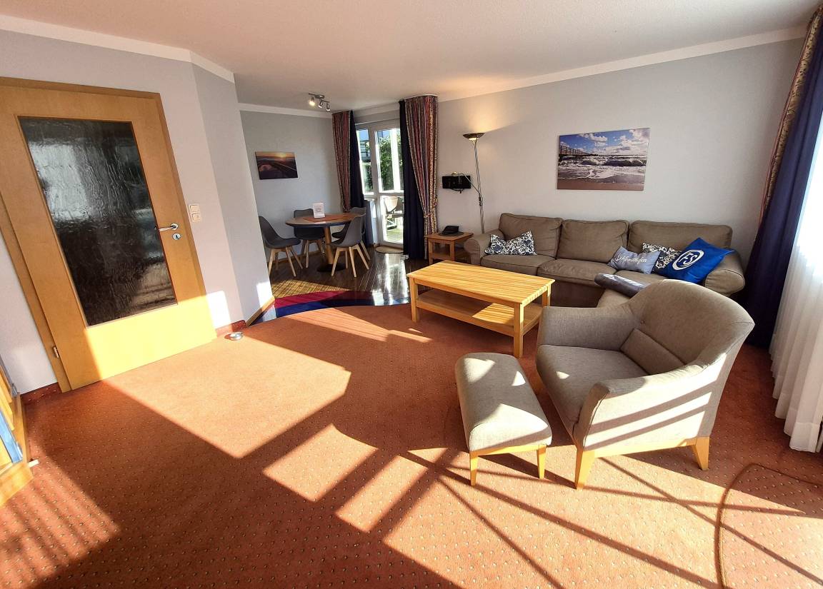 68 m&sup2; Ferienwohnung 2 Schlafzimmer 4 G&auml;ste