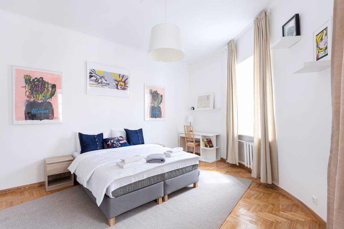 68 M² Ferienwohnung ∙ 2 Schlafzimmer ∙ 4 Gäste - Vilnius