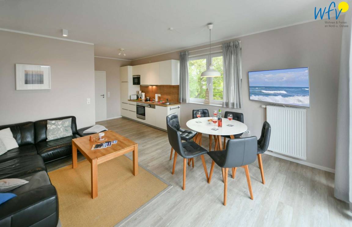 78 M² Ferienwohnung ∙ 2 Schlafzimmer ∙ 6 Gäste - Wangerooge