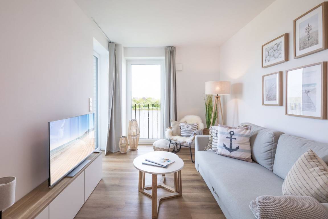 39 M² Ferienwohnung ∙ 1 Schlafzimmer ∙ 2 Gäste - Nordstrand