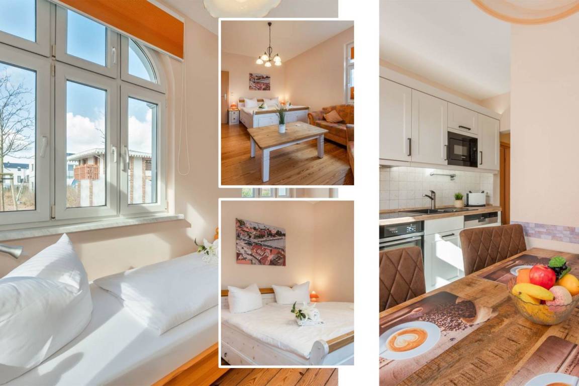 37 M² Ferienwohnung ∙ 1 Schlafzimmer ∙ 4 Gäste - Zinnowitz