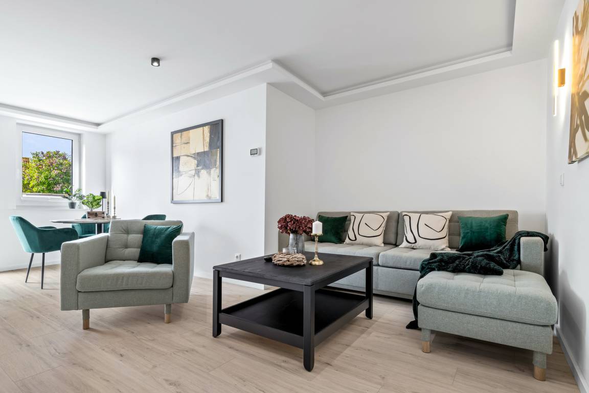 51 m² Ferienwohnung ∙ 1 Schlafzimmer ∙ 3 Gäste – Bild 2