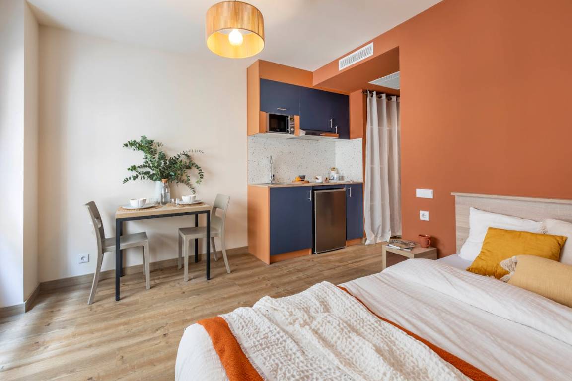 27 M² Ferienwohnung ∙ 1 Schlafzimmer ∙ 2 Gäste - Valencia