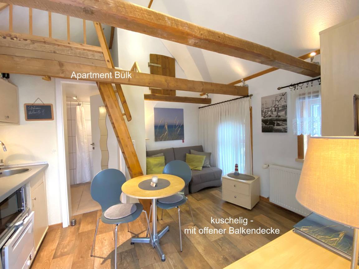 20 m&sup2; Ferienwohnung 1 Schlafzimmer 2 G&auml;ste