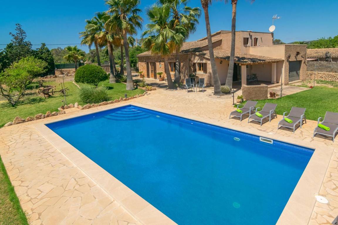 Hauptansicht vom Ferienwohnung: ES COCO DE SA MOLA - Villa with private pool in S'Alqueria Blanca (Santanyí). Free WiFi