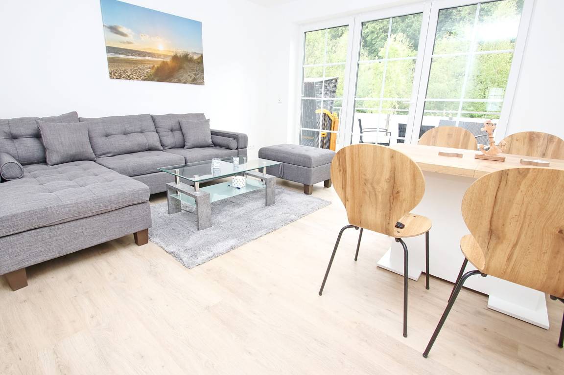 70 m&sup2; Ferienwohnung 2 Schlafzimmer 4 G&auml;ste