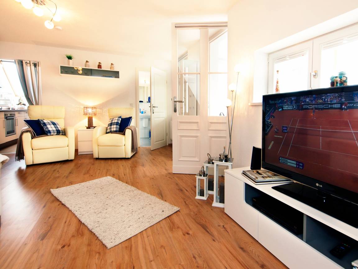 36 m² Ferienwohnung ∙ 1 Schlafzimmer ∙ 2 Gäste – Bild 1