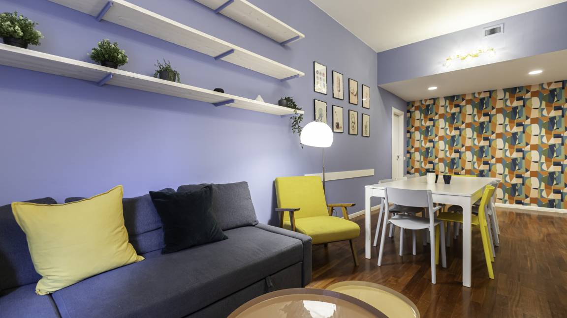 120 M² Apartamento ∙ 5 Habitaciones ∙ 12 Huéspedes - Milán