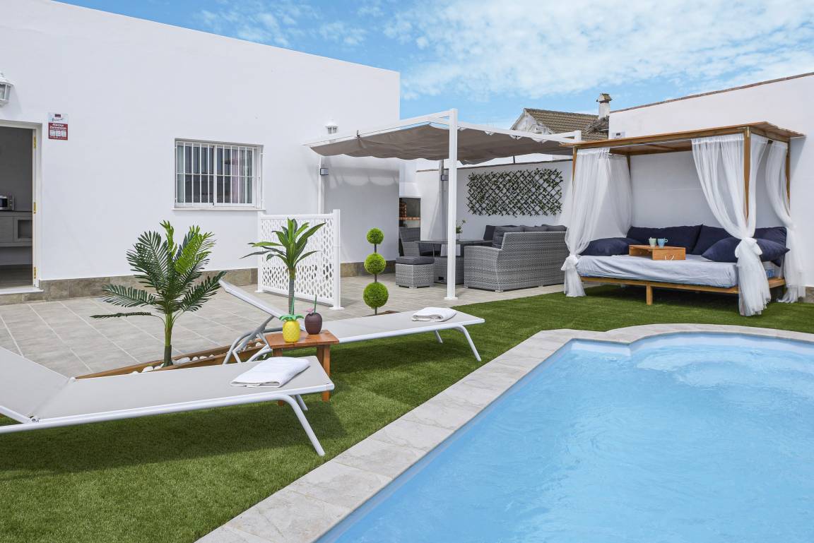 80 M² Ferienhaus ∙ 2 Schlafzimmer ∙ 4 Gäste - Vejer de la Frontera