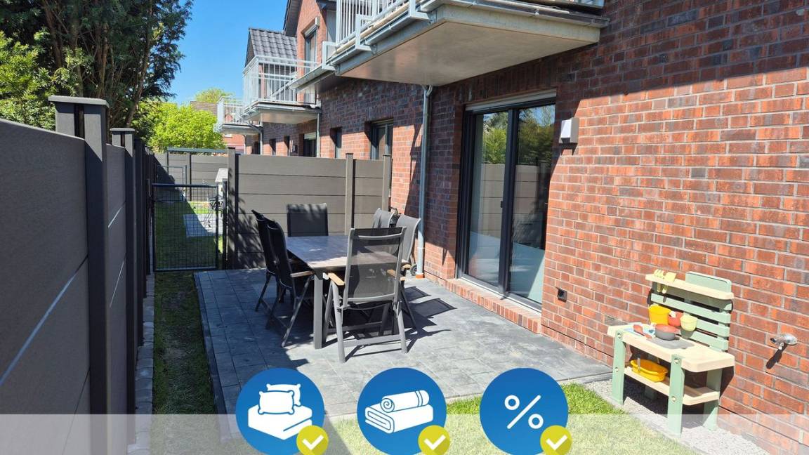 80 M² House ∙ 2 Bedrooms ∙ 4 Guests - Norderney
