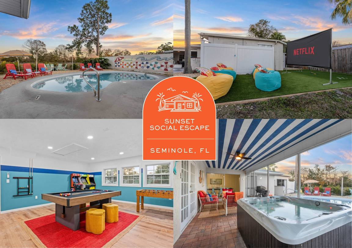 Apartment ∙ 4 Bedrooms ∙ 12 Guests - Redington Beach, FL