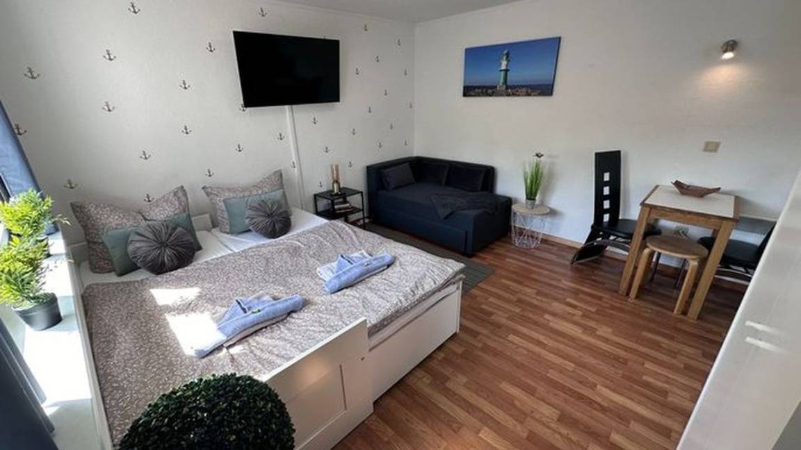 25 M² Appartement ∙ 1 Chambre ∙ 3 Personnes - Rostock