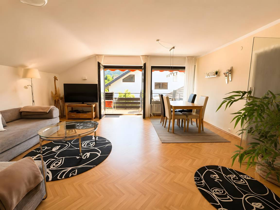60 M² Ferienwohnung ∙ 1 Schlafzimmer ∙ 4 Gäste - Gernsbach