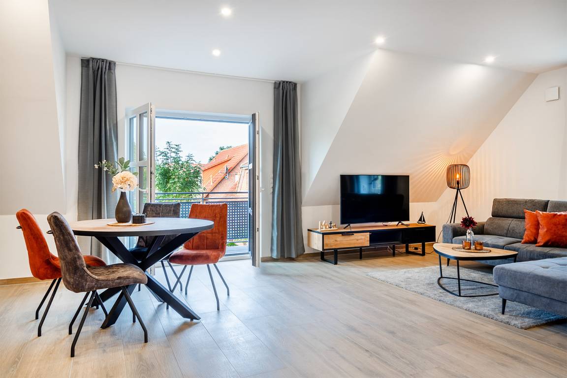 70 m² Ferienwohnung ∙ 2 Schlafzimmer ∙ 4 Gäste – Bild 1