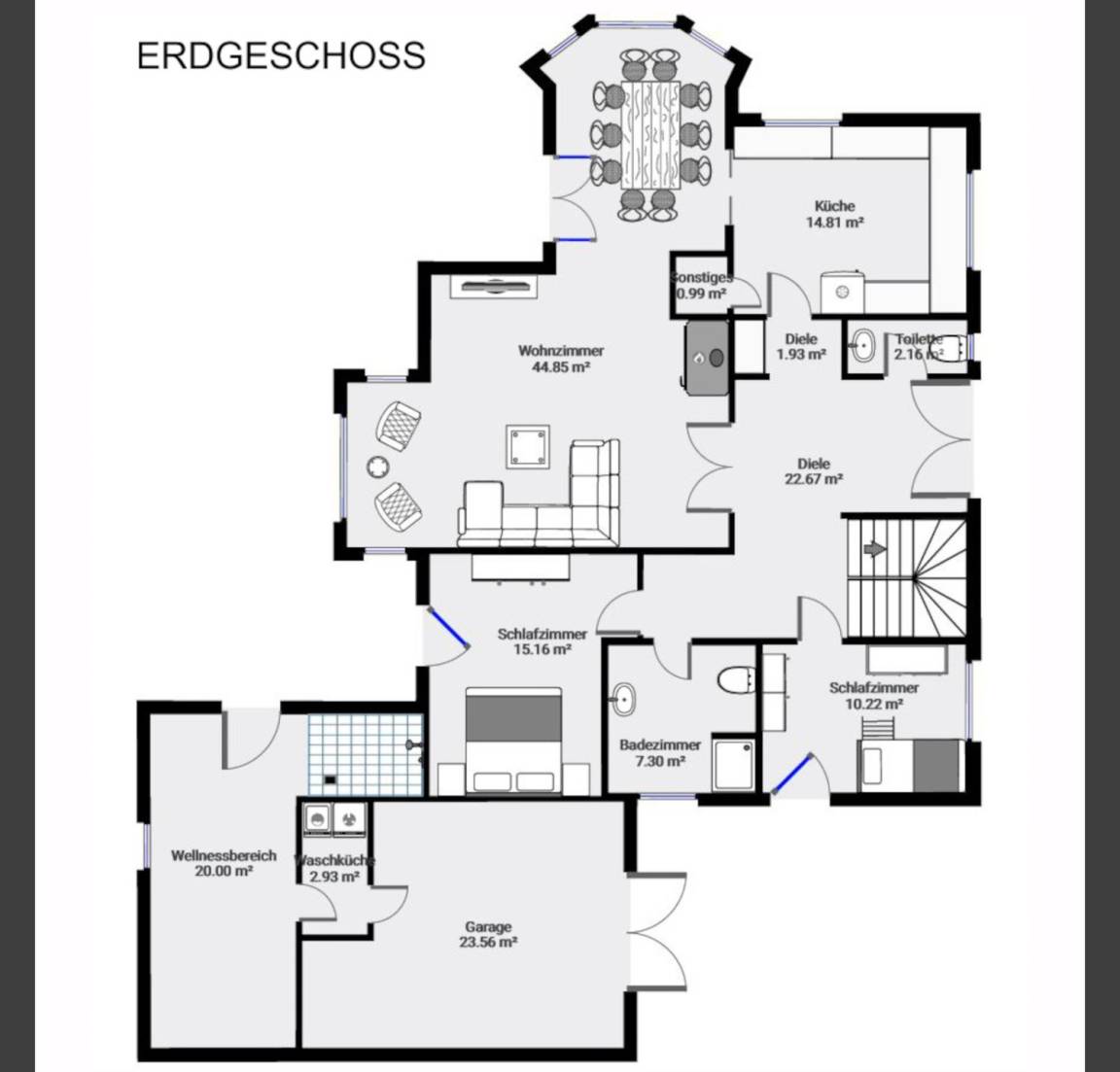 230 m² Ferienhaus ∙ 6 Schlafzimmer ∙ 14 Gäste – Bild 25