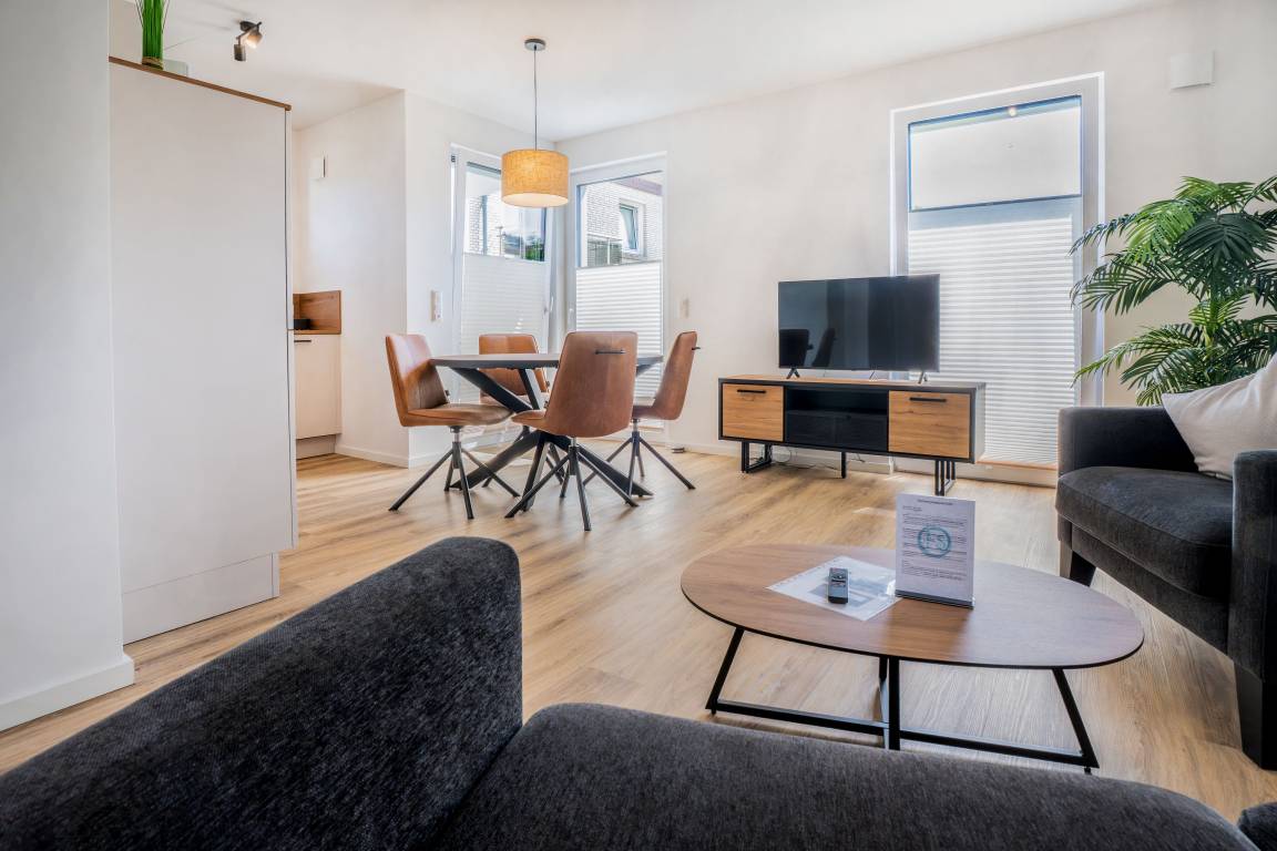 59 m&sup2; Ferienwohnung 2 Schlafzimmer 3 G&auml;ste