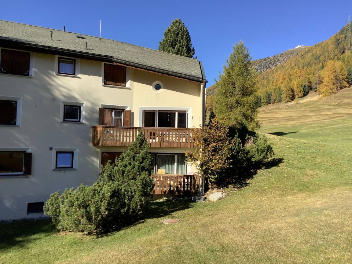 38 M² Ferienwohnung ∙ 1 Schlafzimmer ∙ 3 Gäste - Pontresina