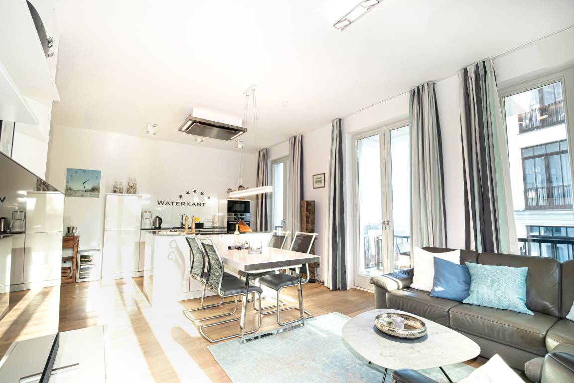 91 m² Ferienwohnung ∙ 2 Schlafzimmer ∙ 4 Gäste – Bild 3