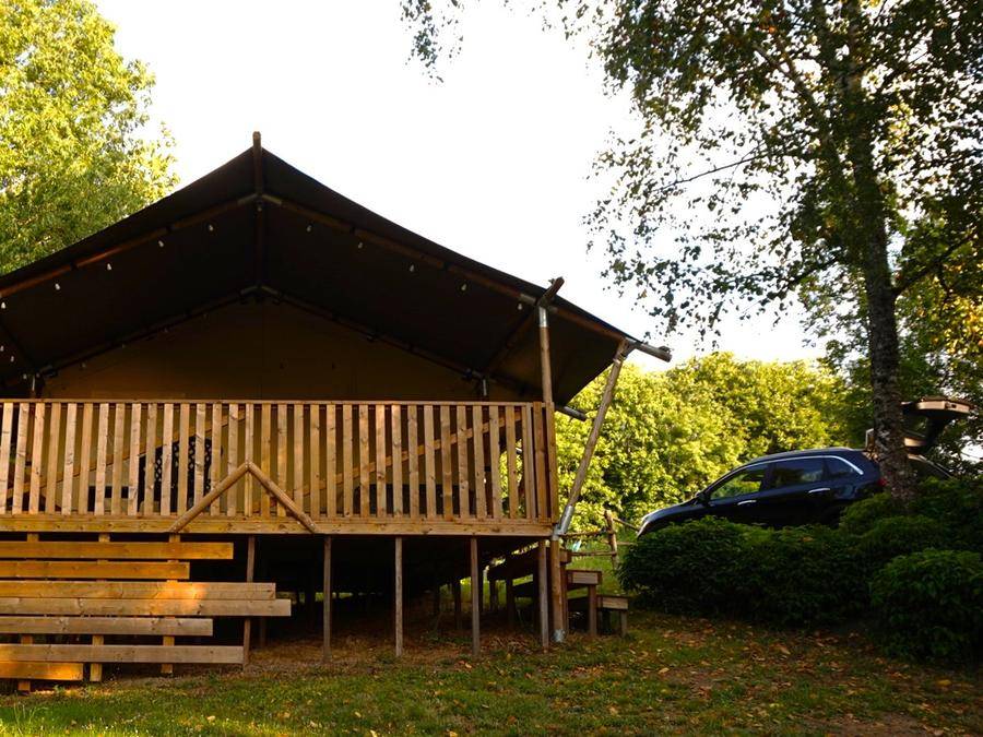 40 M² Tent ∙ 3 Slaapkamers ∙ 6 Gasten - La Châtaigneraie