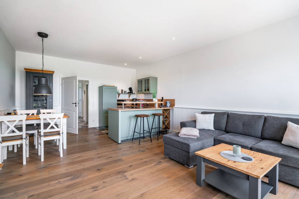 75 M² Ferienwohnung ∙ 1 Schlafzimmer ∙ 2 Gäste - Pellworm