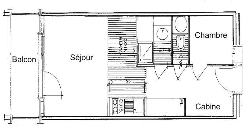 30 m&sup2; Ferienwohnung 1 Schlafzimmer 5 G&auml;ste