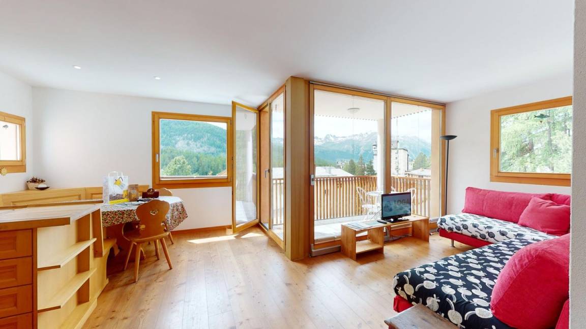 70 M² Appartement ∙ 2 Chambres ∙ 4 Personnes - Pontresina