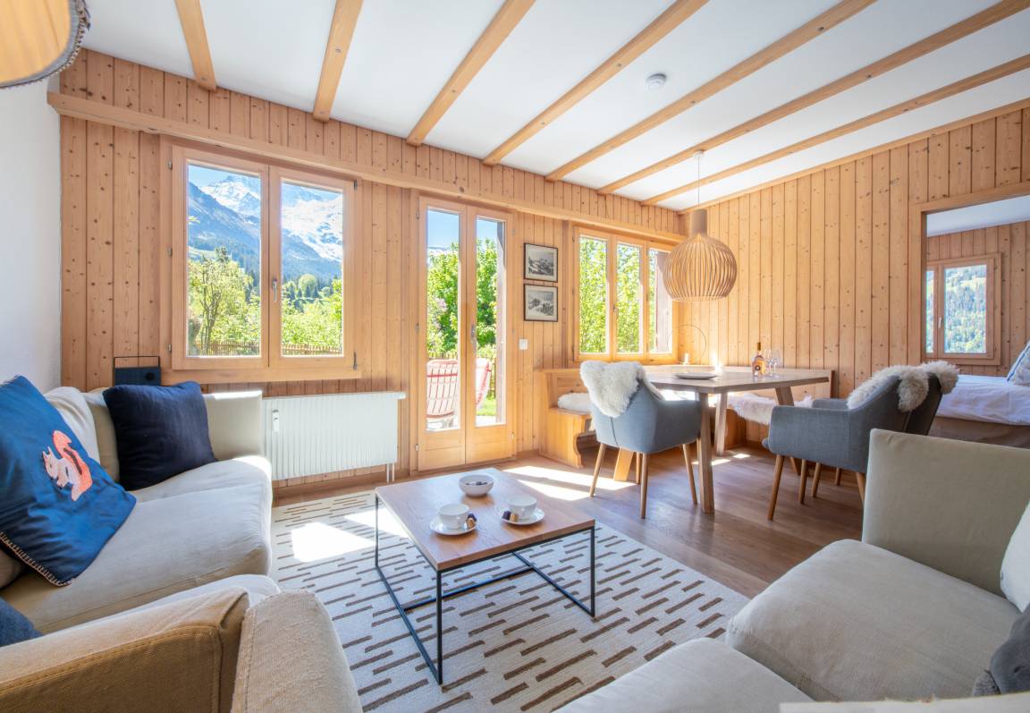 86 M² Appartement ∙ 3 Slaapkamers ∙ 6 Gasten - Lauterbrunnen
