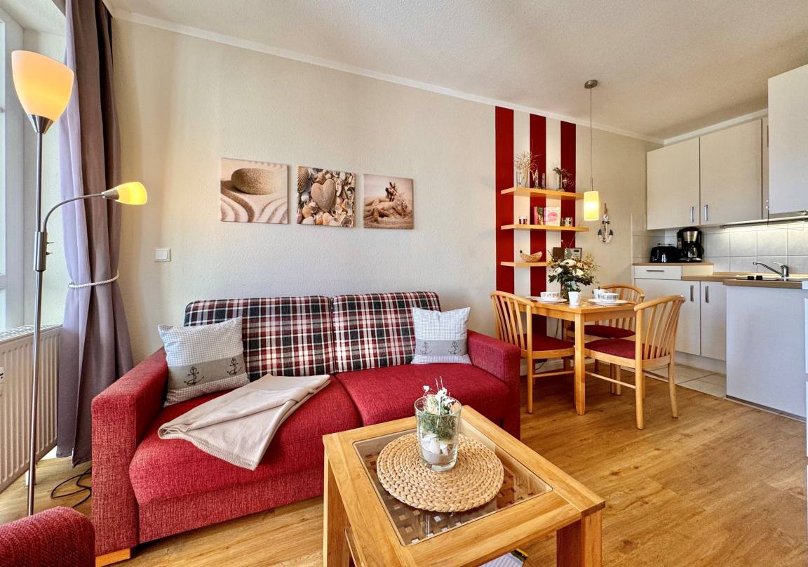 32 m&sup2; Ferienwohnung 1 Schlafzimmer 3 G&auml;ste